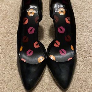 Juicy Couture chic black high heels